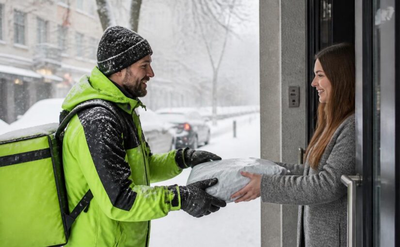 Погода и заработок: как в первый снег влияет на доход курьера